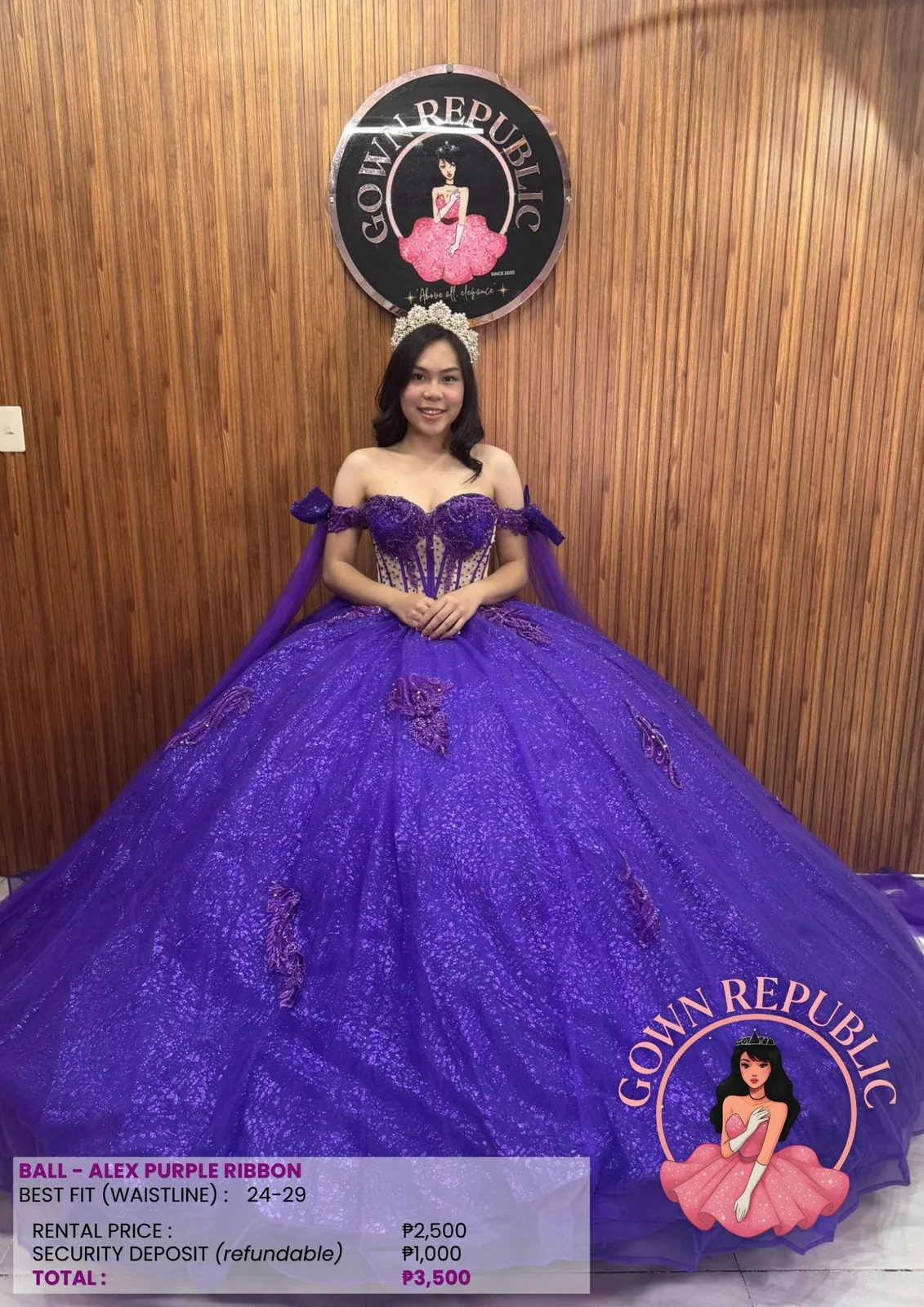 Ball Gowns: Purple 195
